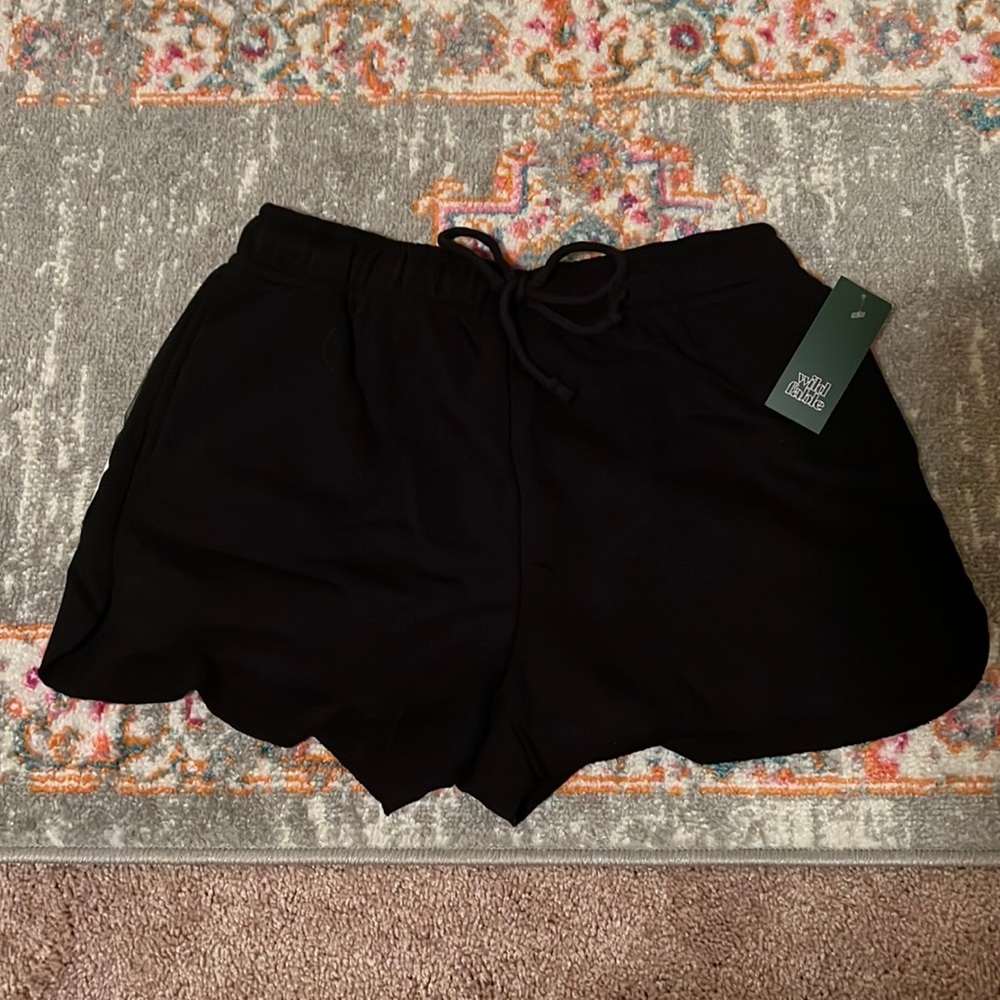 Wild Fable black sweat shorts. NWT